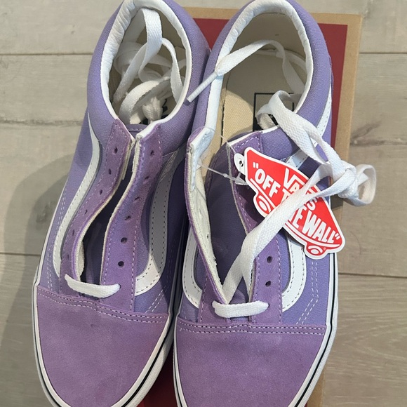 VIOLET TULIP OLD SKOOL VANS | BRAND NEW - Picture 4 of 4
